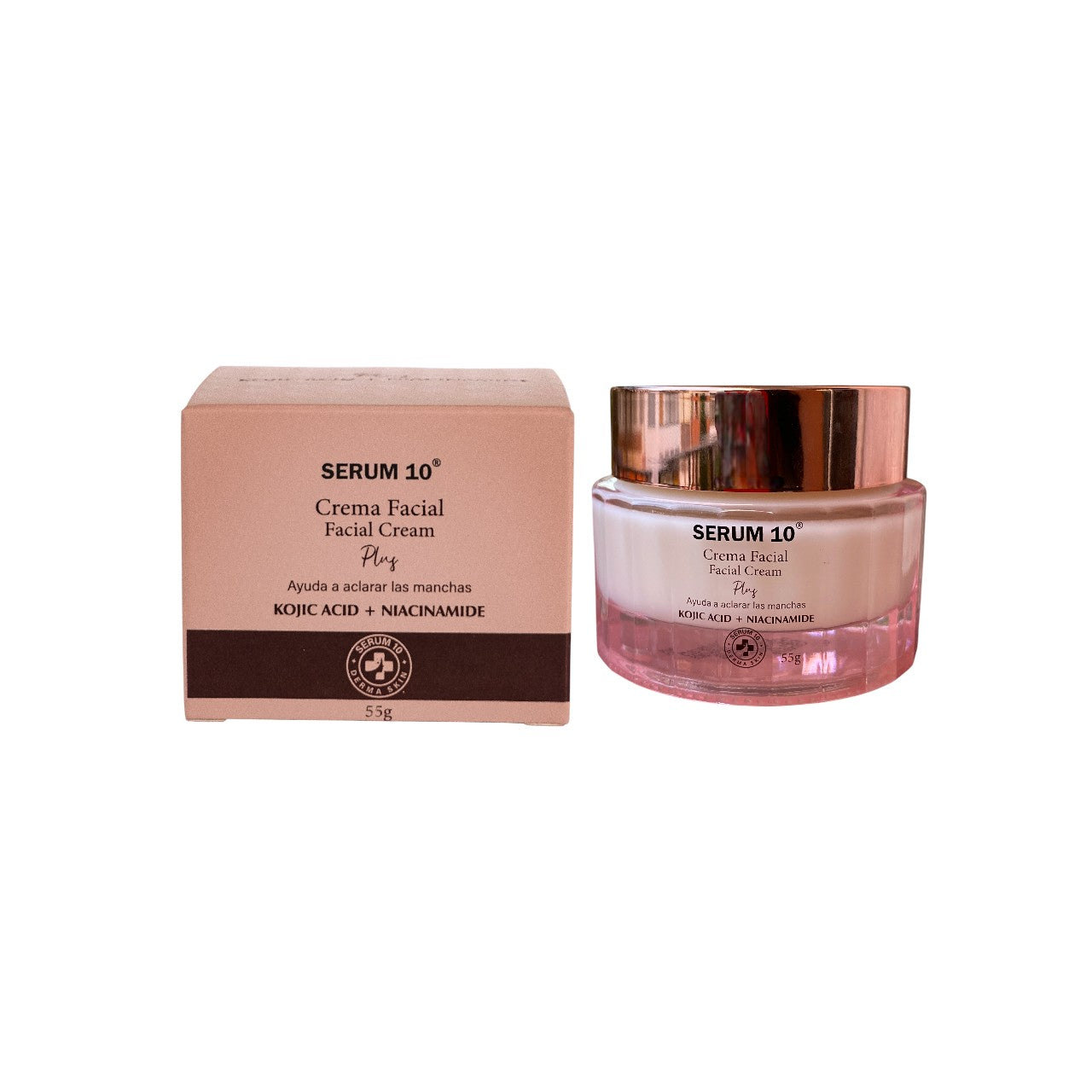 Kit Piel de Porcelana Serum 10 - Rutina Aclarante y Anti-Edad (4 Pasos)